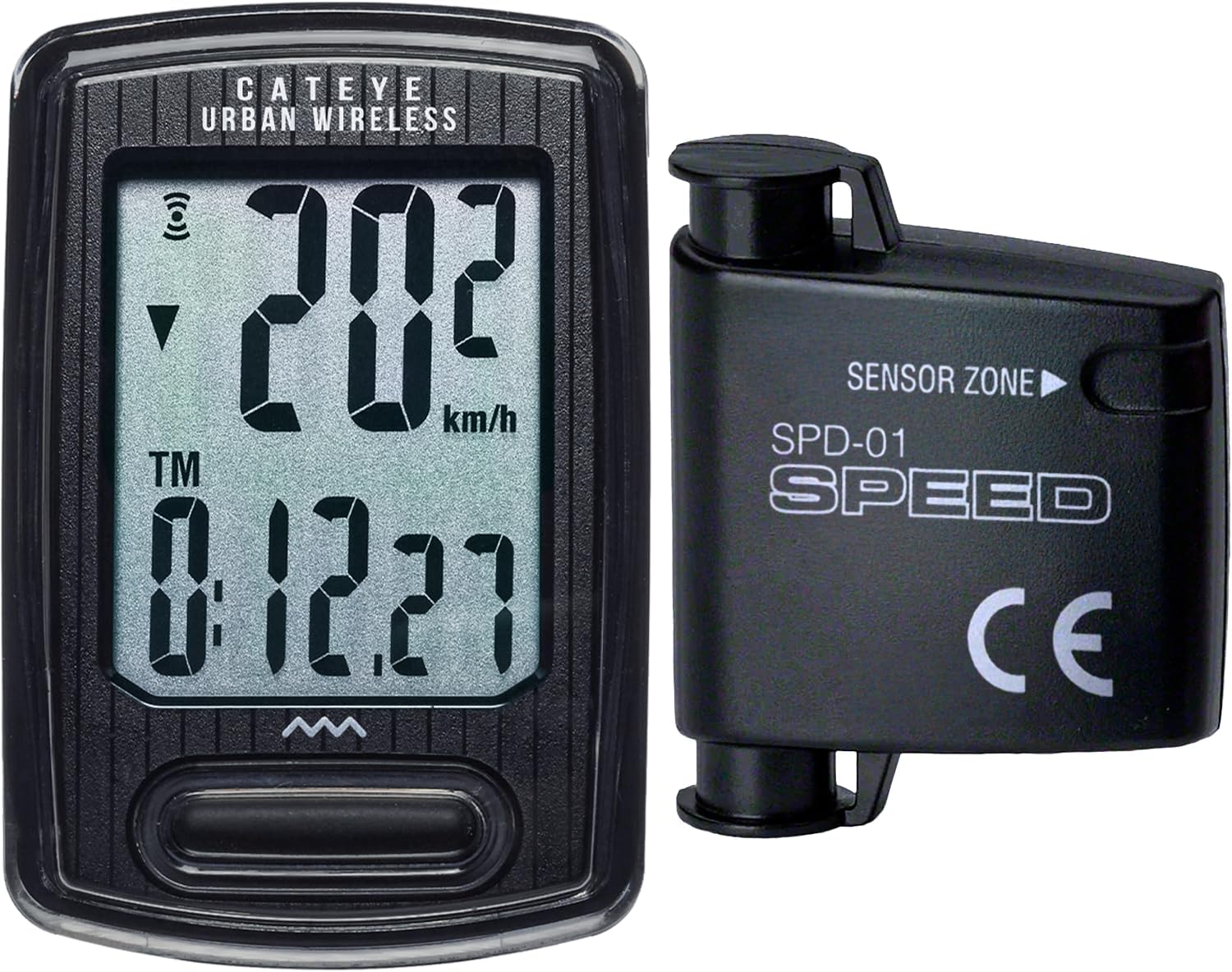 CATEYE Urban Wireless Bike Computer – Analog Speedometer