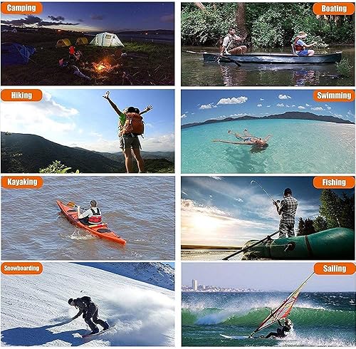 Miniatura 5 de Bycc Bynn Bolsa seca impermeable de 5L10L15L20L30L, saco de compresión seca mantiene el equipo seco para kayak, canotaje, rafting, pesca y