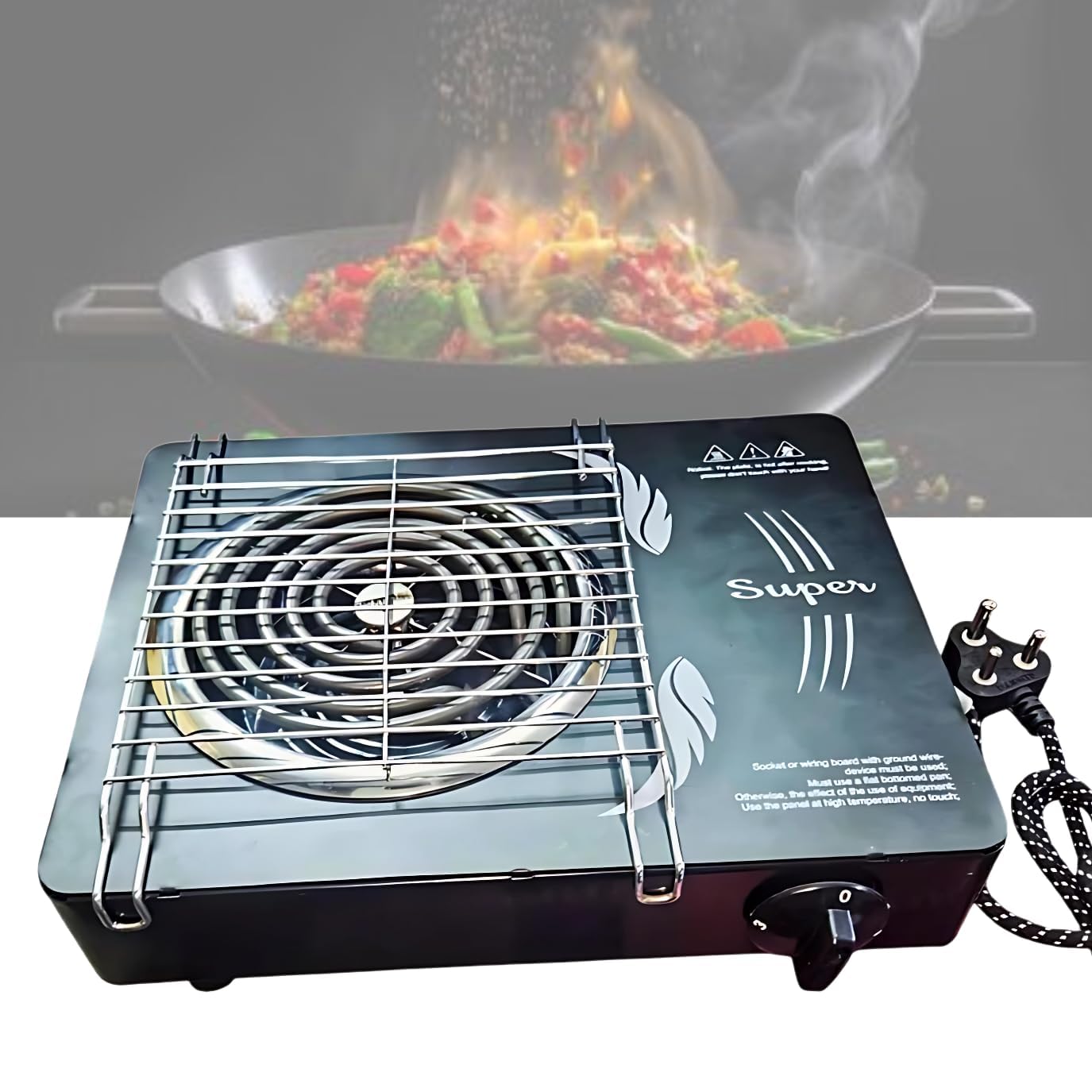 Drumstone 𝐃𝐈𝐖𝐀𝐋𝐈 𝟓+𝟓 𝐘𝐄𝐀𝐑 𝐆𝐔𝐀𝐑𝐀𝐍𝐓𝐄 Velvet Grill Hot Plate 2000W Powerful Electric Griddle High-Efficiency Fast Heating Durable Velvet Coated Surface Ideal for Indoor Grilling BBQ-picture-13