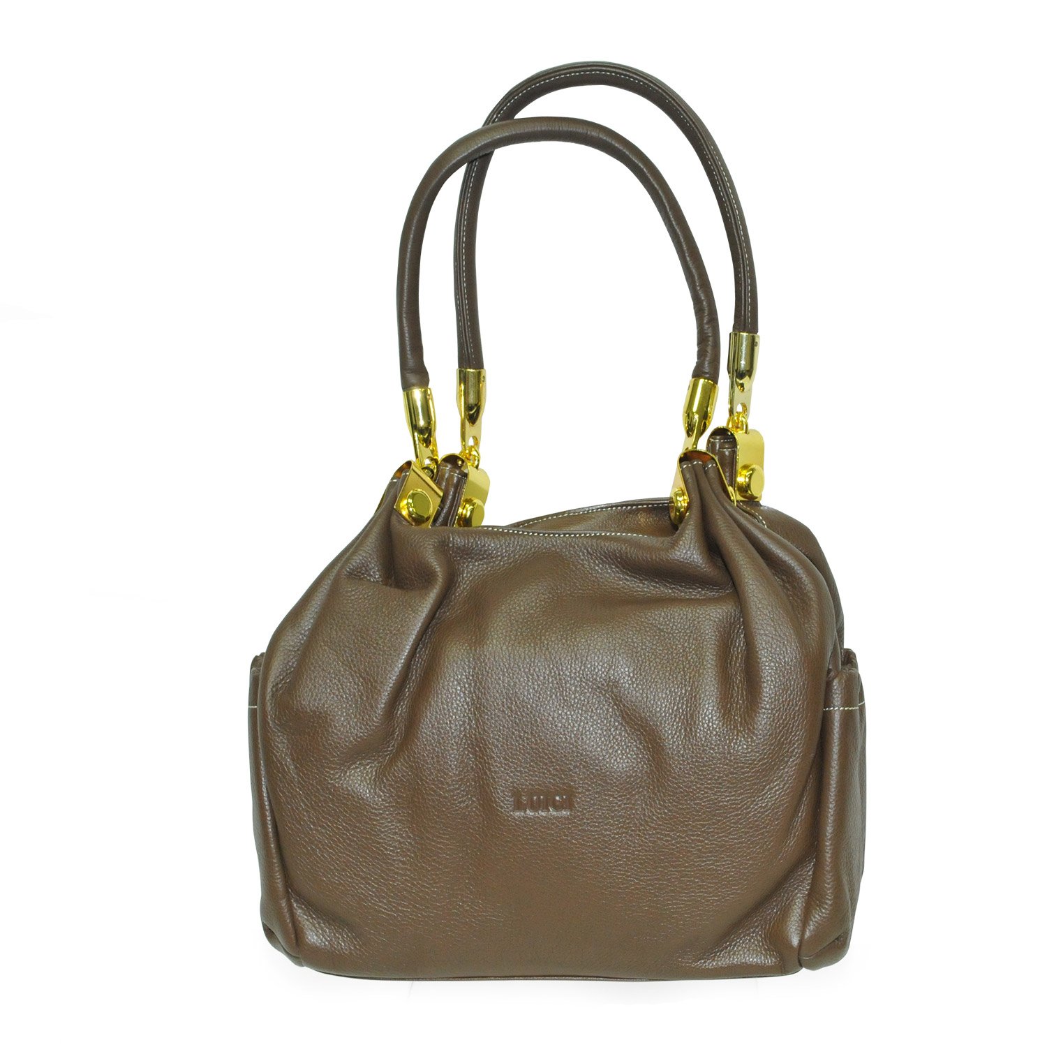 Luigi Women's 81725brn Shoulder, Brown (Brown), 15x26x37 cm (W x H x L)