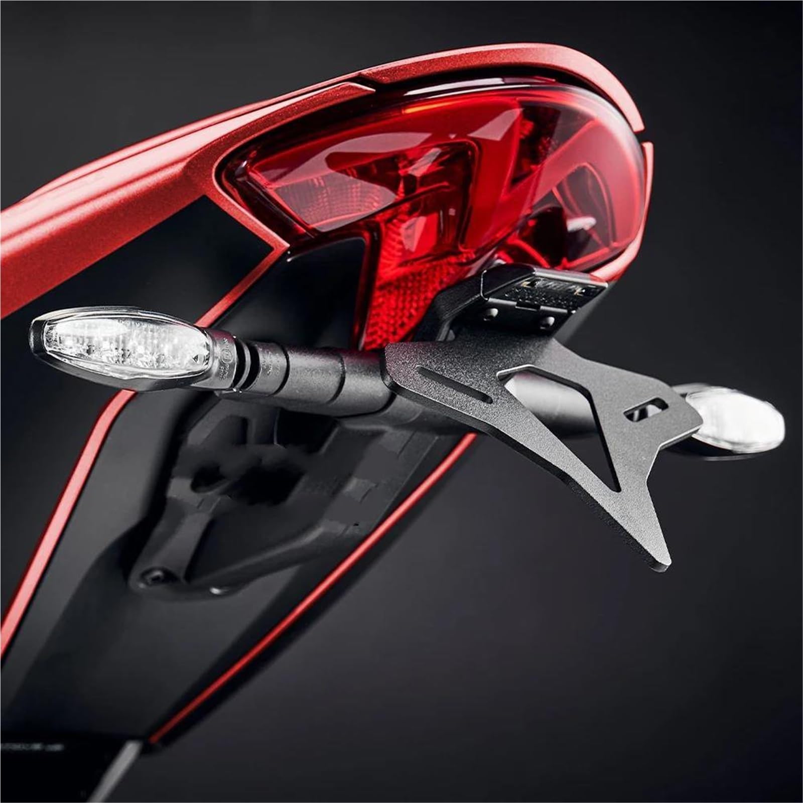Portatarga Moto Per Speed ​​Triple 1200RS 1200RR Staffa Per Contropunta Porta Targa Posteriore Per Moto Corta
