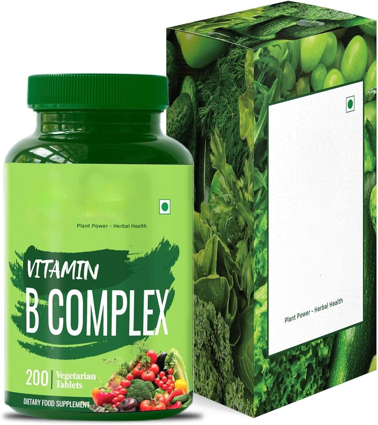 Amazon.com: Vitamin B Complex 100% RDA - 200 Tablets/Capsules - B