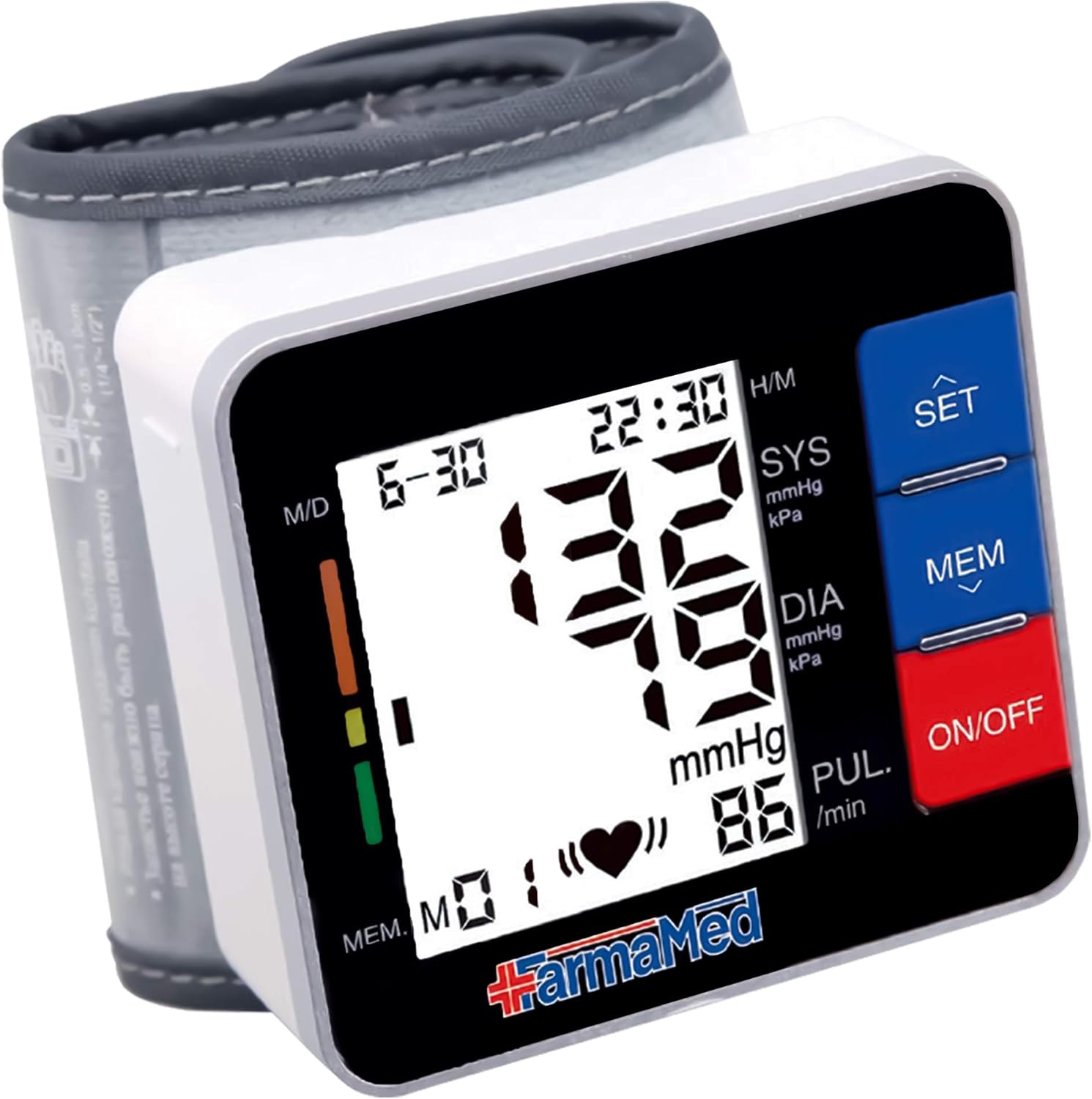 pressione sanguigna polsini da polso