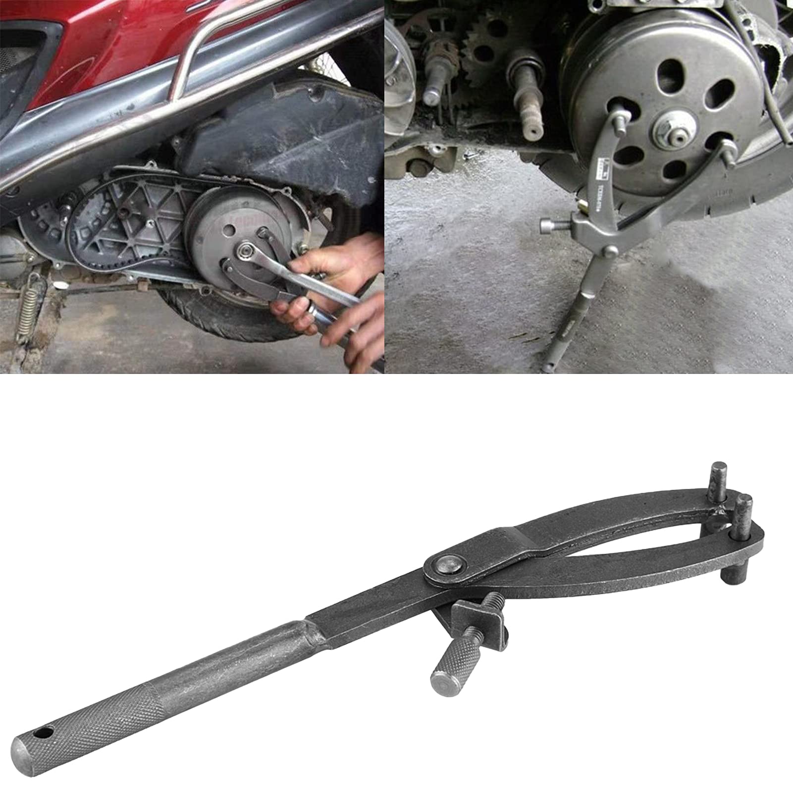 Universele Motorfiets Bromfiets Scooter Vliegwiel Variateur Koppeling Verwijder Beugel GY6 Reparatie Tool