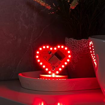 LuvLink Pulse The Heart-Shaped Friendship Lamp for Long-Distance LuvLink Pulse The Heart-Shaped Friendship Lamp for Long-Distance