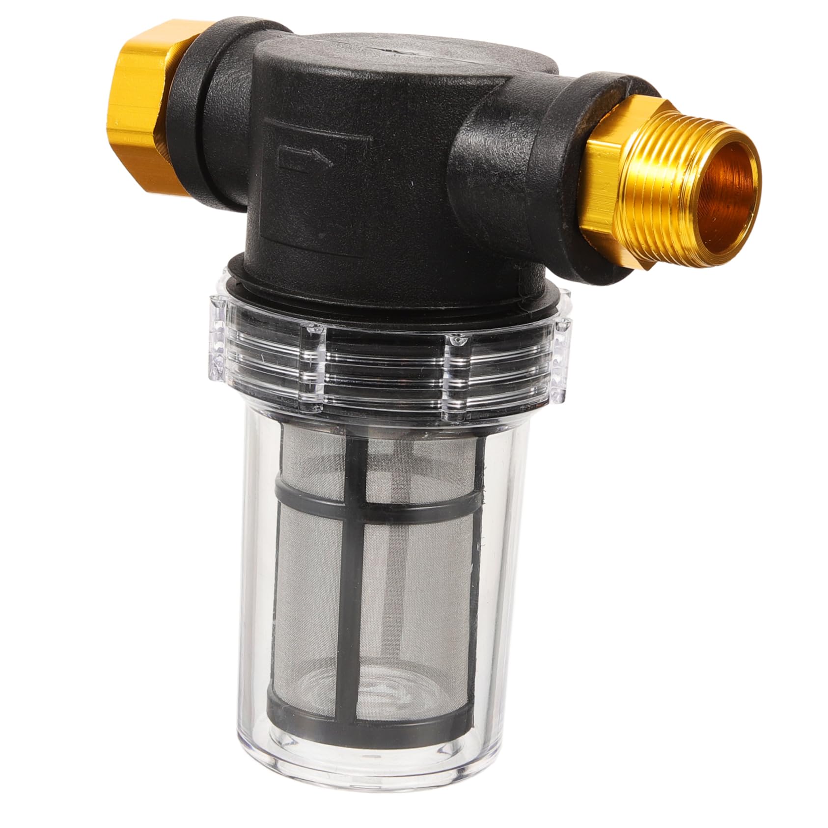 VICASKY Filtro de agua de alta presión para lavadora Filtro de sedimentos portátil para jardín Eu estándar de malla para operar sus dispositivos