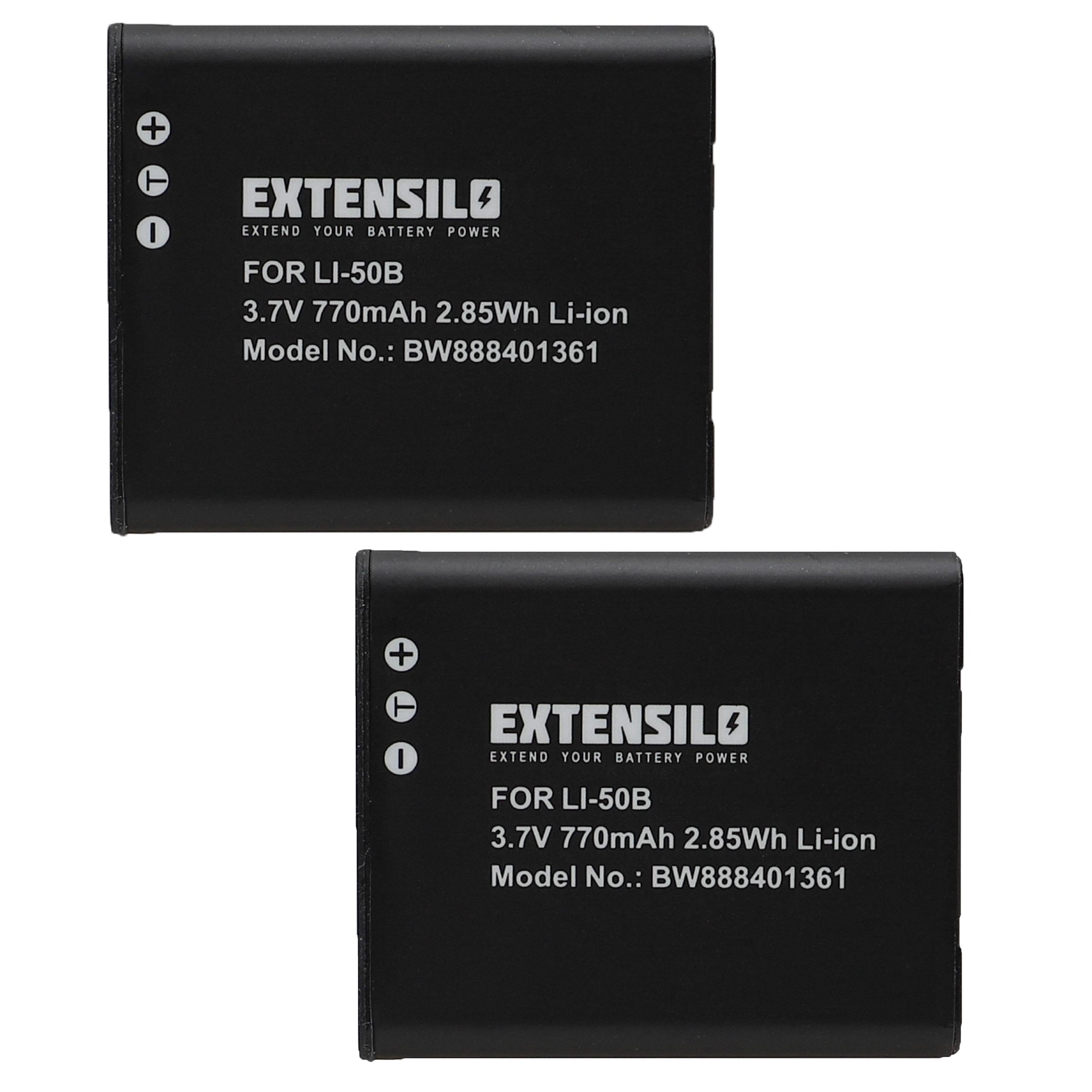 VHBW - Caricabatterie Usb Compatibile Con Olympus Pen E-p5