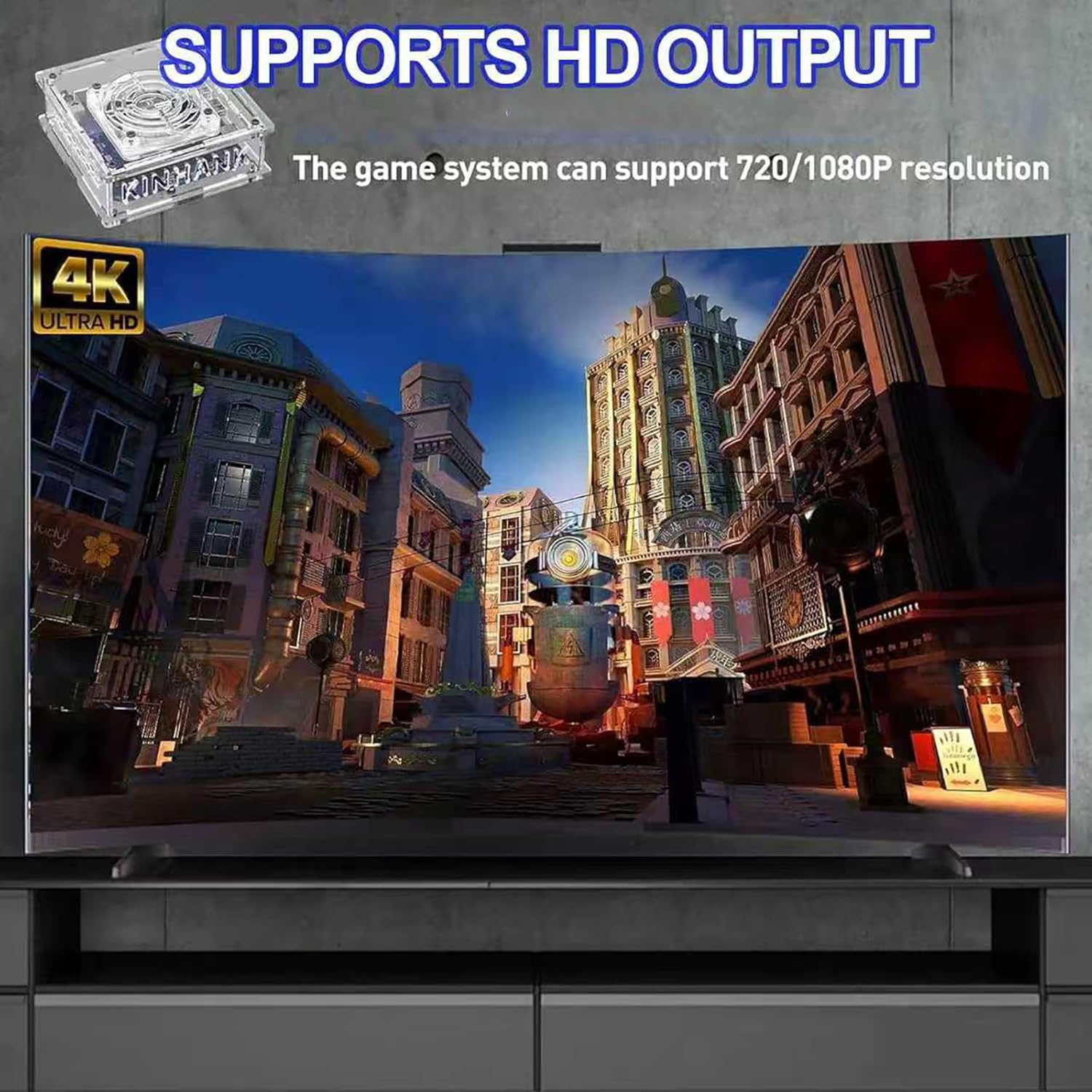 Super Console, Console Per Giochi Retrò, 256 GB Integrati Con Oltre 50.000 Giochi E 2 Controller Wireless, Console Mini Classica, Compatibile Con PS1/PSP/MAME, Idea Regalo Di Compleanno Per Adulti