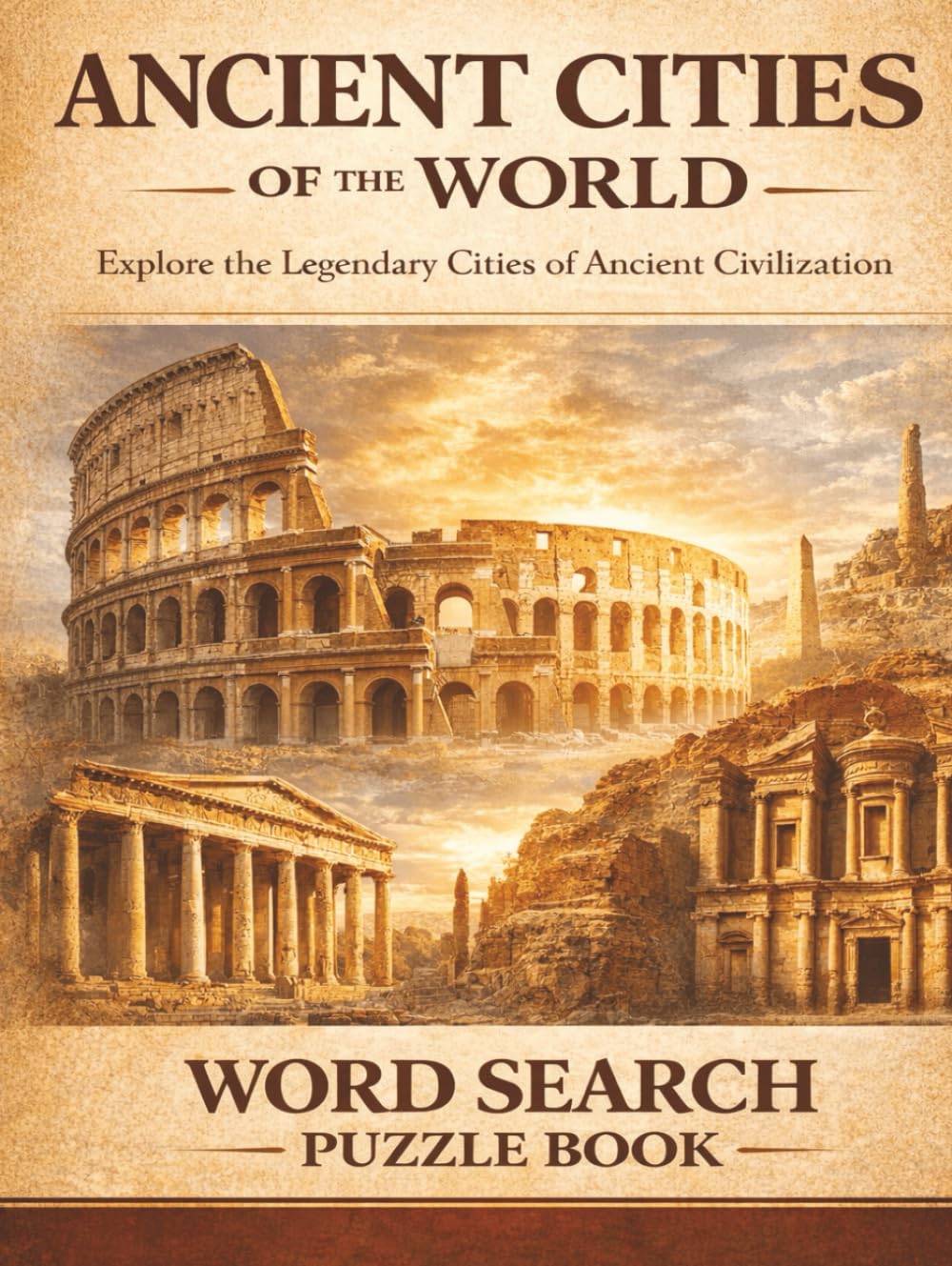 Ancient Cities of the World: Historic Cities From Ancient Civilizations. A Word Search Puzzle Book (Travel & Discovery)