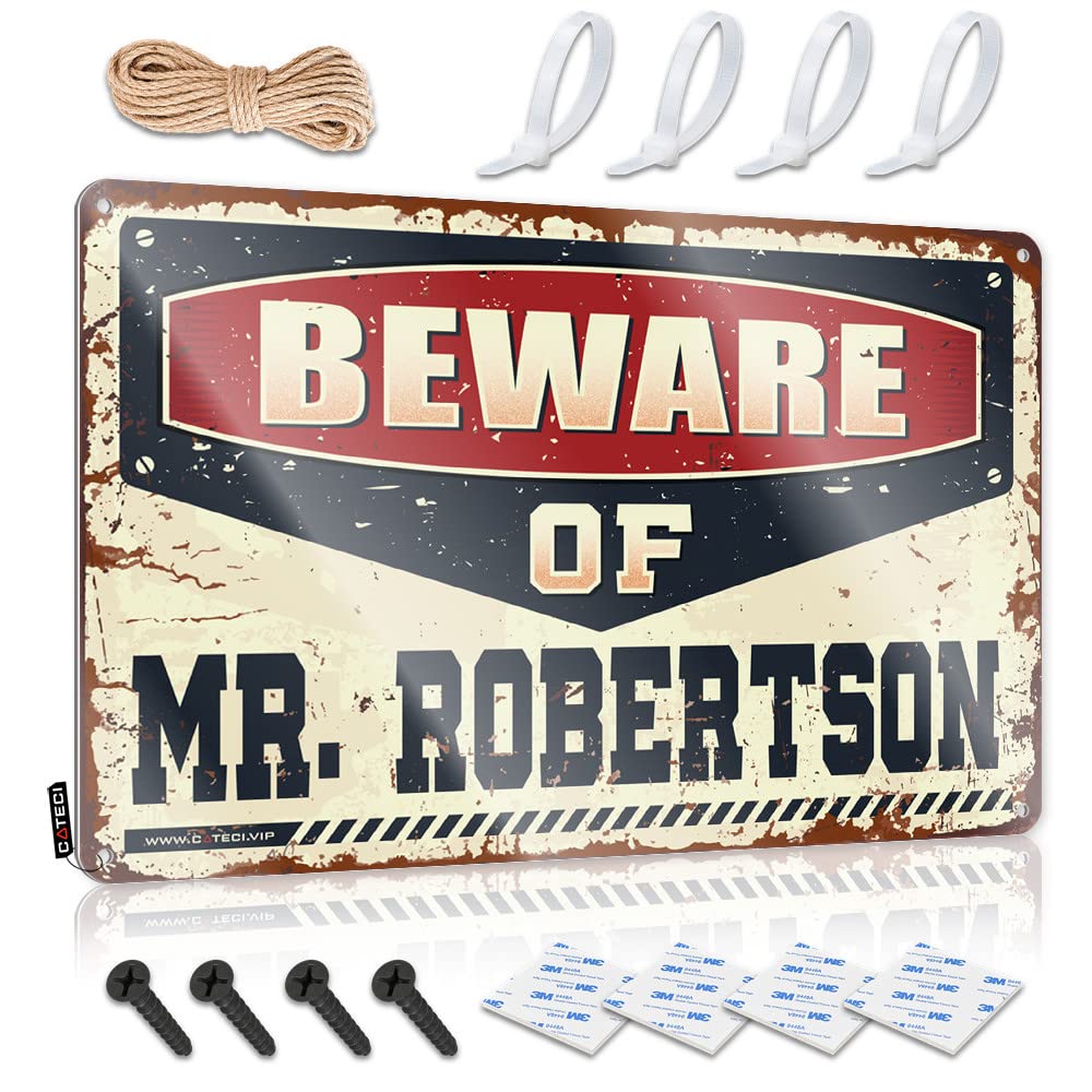 Country, Poster Tailgating Haves Beware Of Mr. Robertson | Rustic Nice Wall Art(20X30CM)