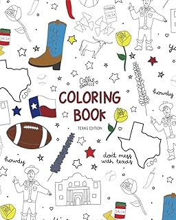 Callie Danielle Coloring Book: Texas Edition - Buy now