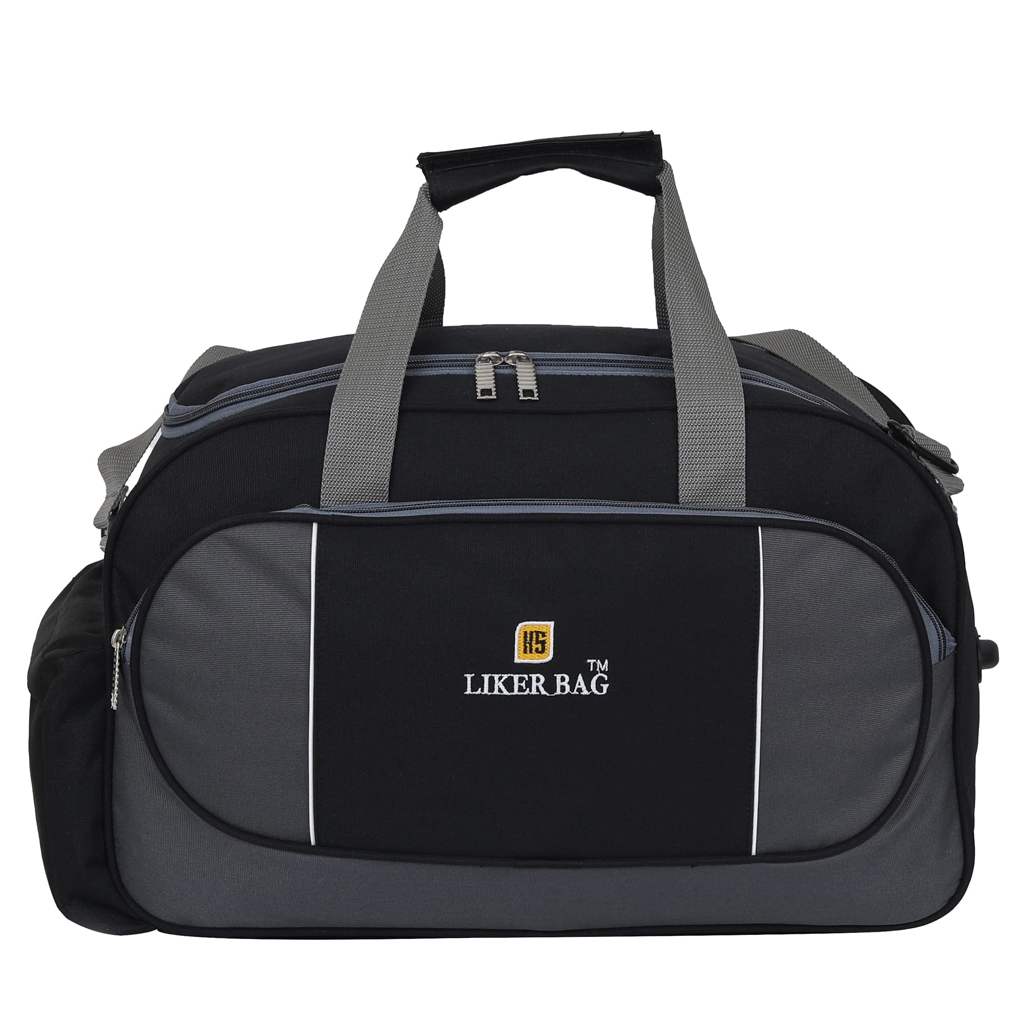 liker bag Large 45 L Hand Luggage Travel Duffel Bag Light Weight Havy Duty Strong - Large Capacity (Black)-picture-32