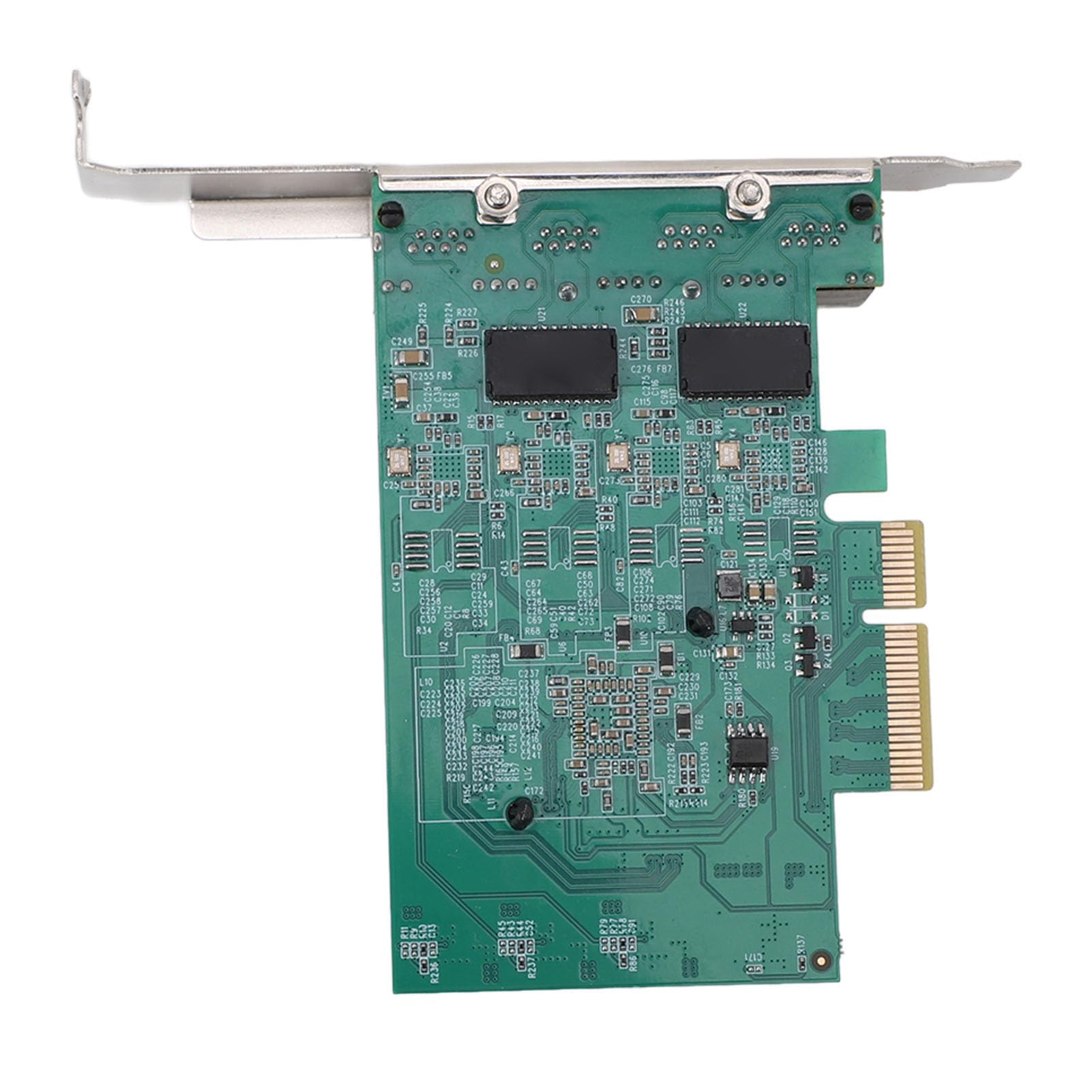 Scheda Ethernet PCIe, Scheda di Rete PCIe Scheda di Rete Gigabit PCIe Professional 8125B Cavo in Rame 4 Porte 2.5G Adattatore Ethernet PCI Express per PC Desktop