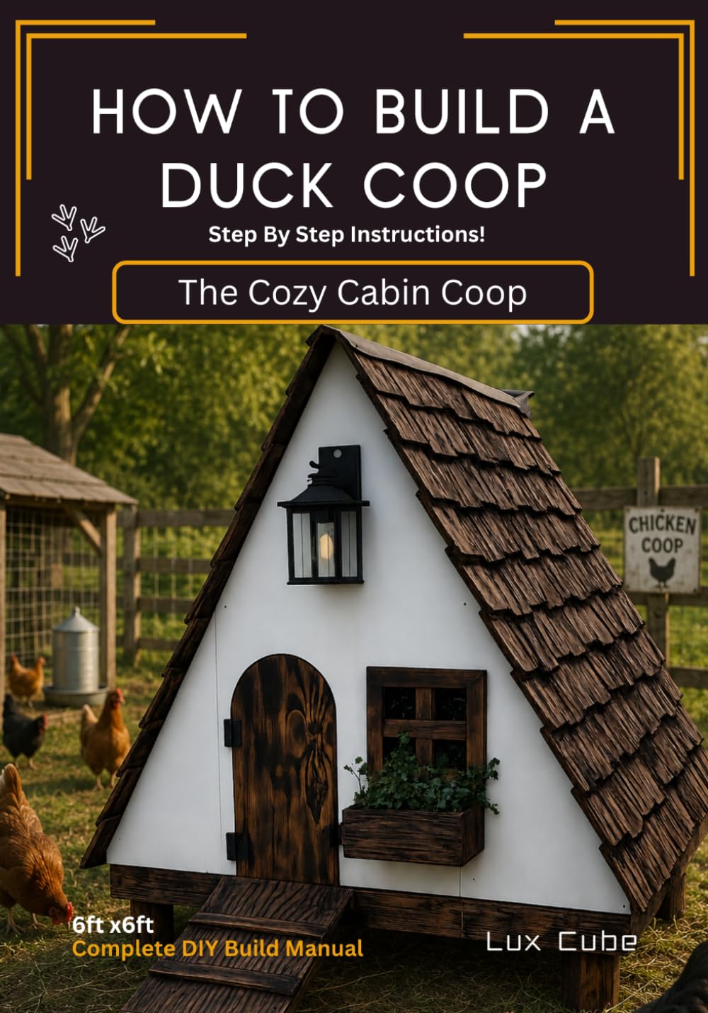 How to build a duck coop: A step by step guide to build a chicken or duck house