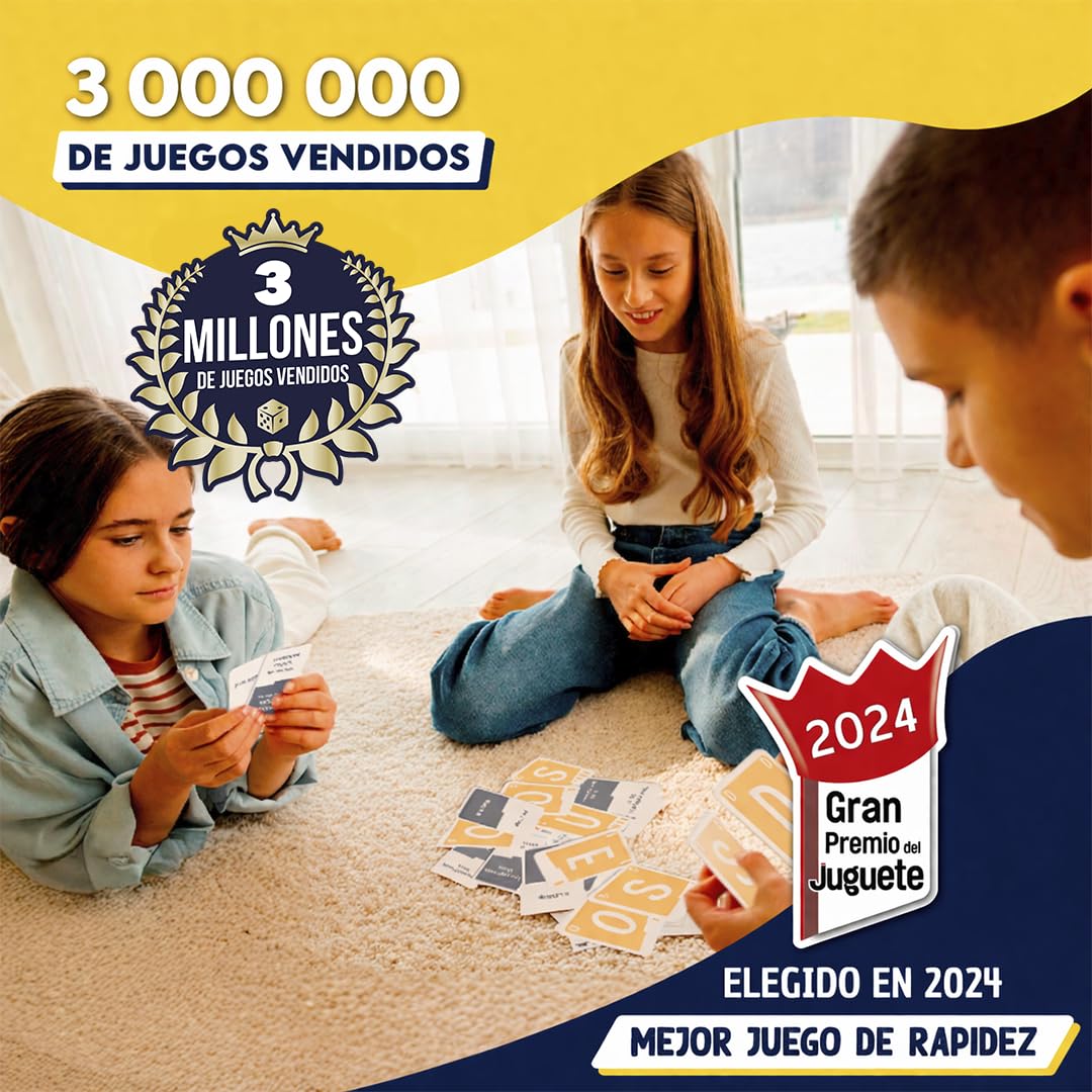 QuickStop - Juegos de Mesa para Familia y Amigos - Dinámico y Divertido - De 2 a 7 Jugadores - Gran Premio del Juguete 2024 - Regalo Original
