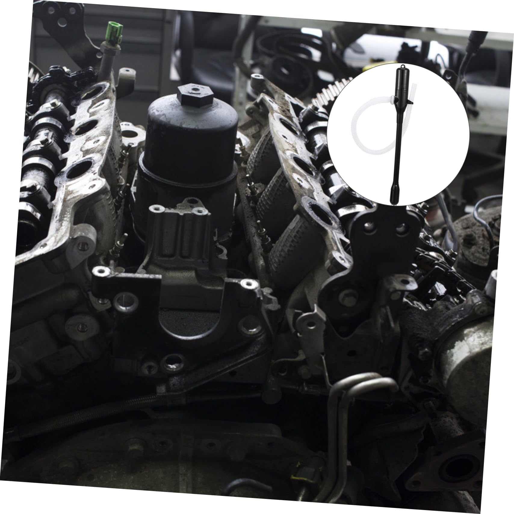 SUPVOX 2pcs Multi-use Transfer Pump Kit for Electric Transfer Pump Oil Absorbers Car Portable Thicker Hose Petrol Resistant