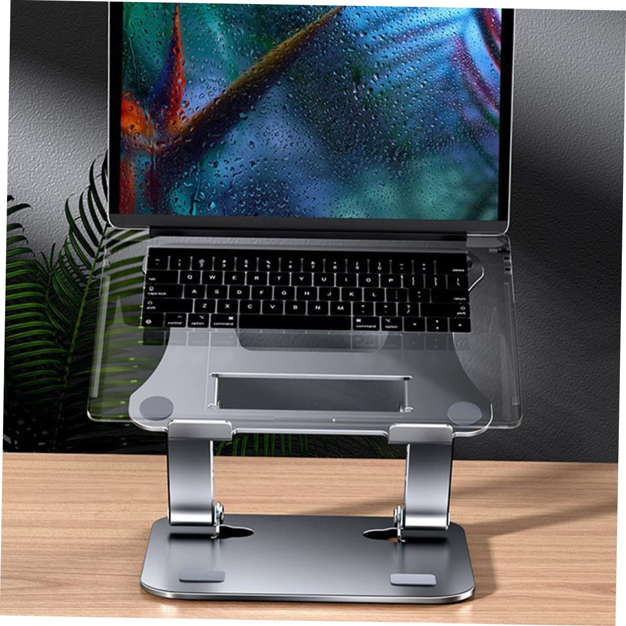 1Pezzi Laptop Ventilato e Ergonomico per Scrivania e Compatibile con Notebook