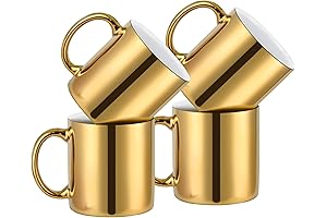 McWhorter 6-Piece Coffee Mug Set in Gold: A Symphony of Style and Functionality