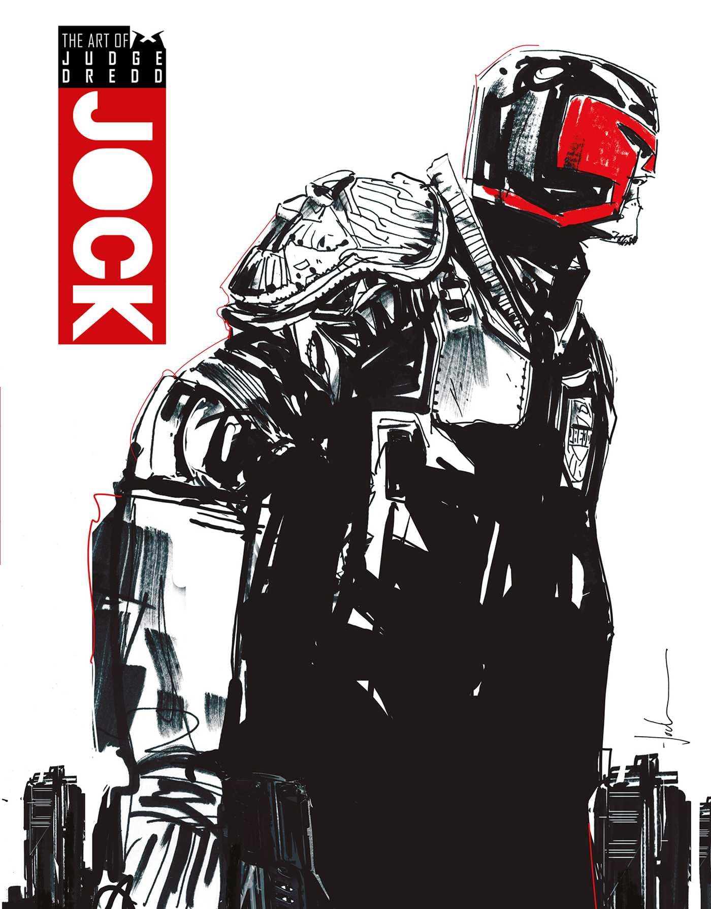 The Art of Judge Dredd by Jock (The Art of 2000 AD)