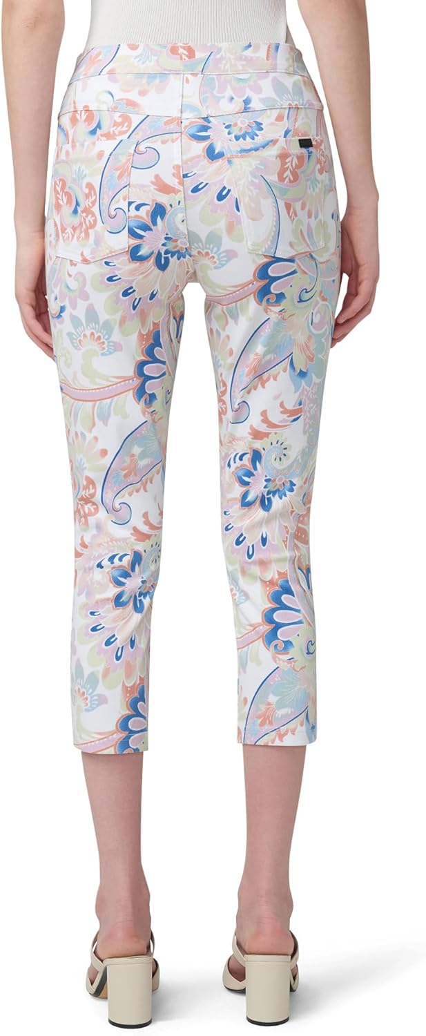 HUE Womens Ultra Soft High Waist Denim Capri Leggings - Image 2