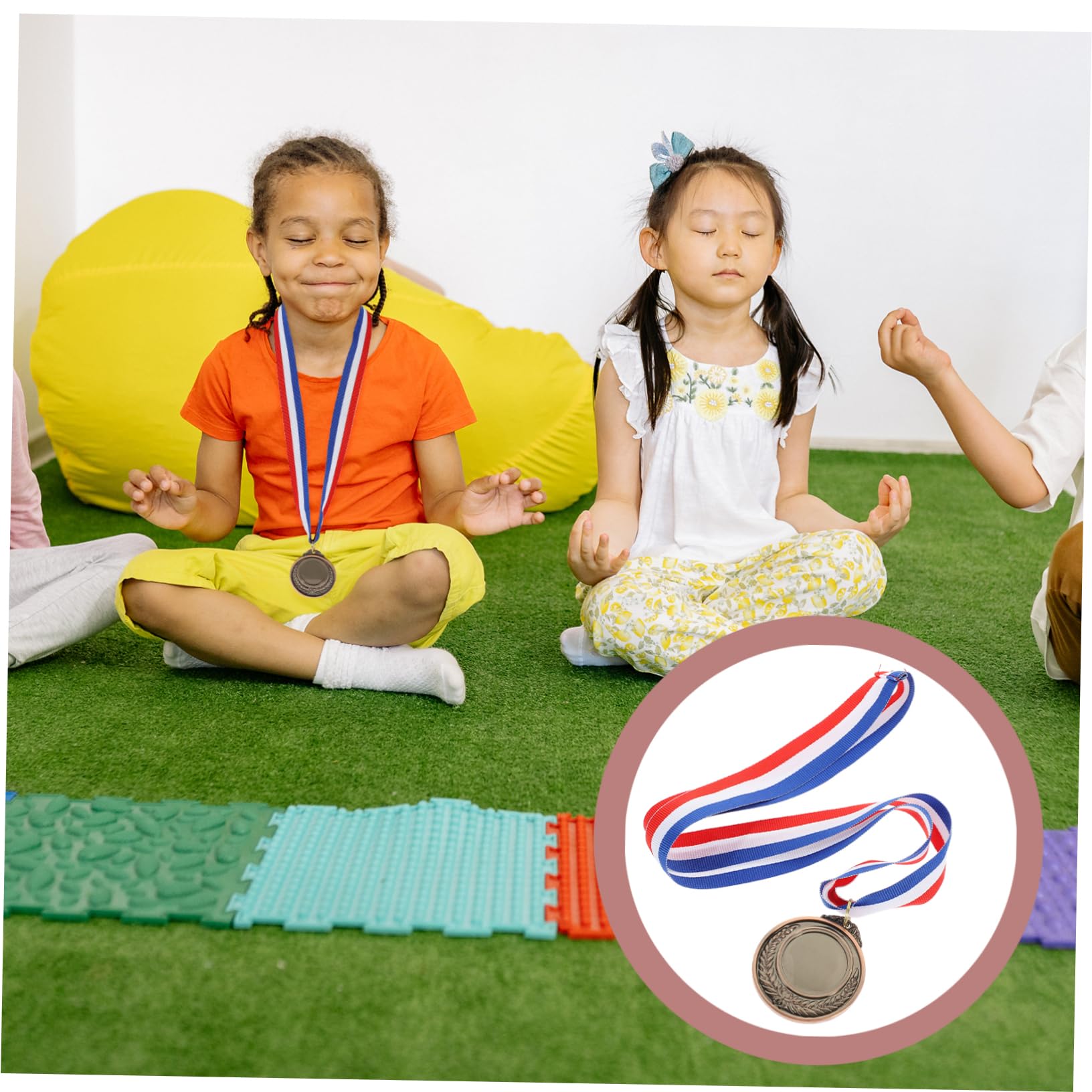 Medallas de Metal 24 Piezas para Premios en Competiciones Escolares