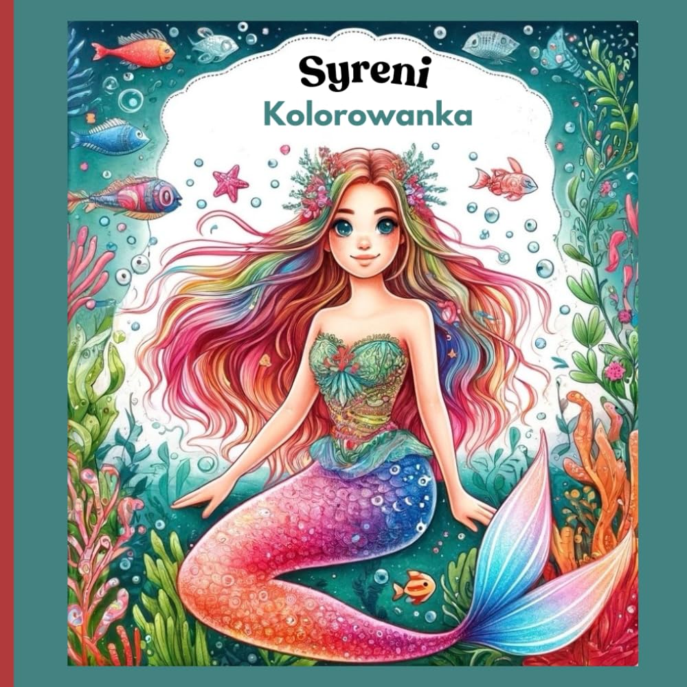 Syreni kolorowanka: Piękne ilustracje syren