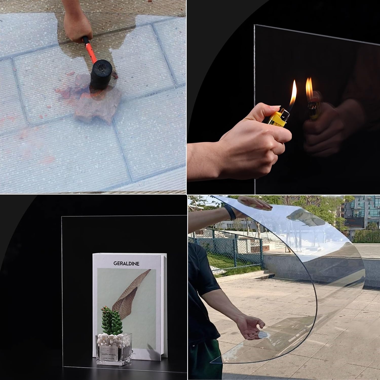 CRoofing Sheets - Cubierta de plástico rígido de 1 mm para invernaderos, protección UV, 89% de transmisión de luz, hoja de repuesto (1 x 9 m)