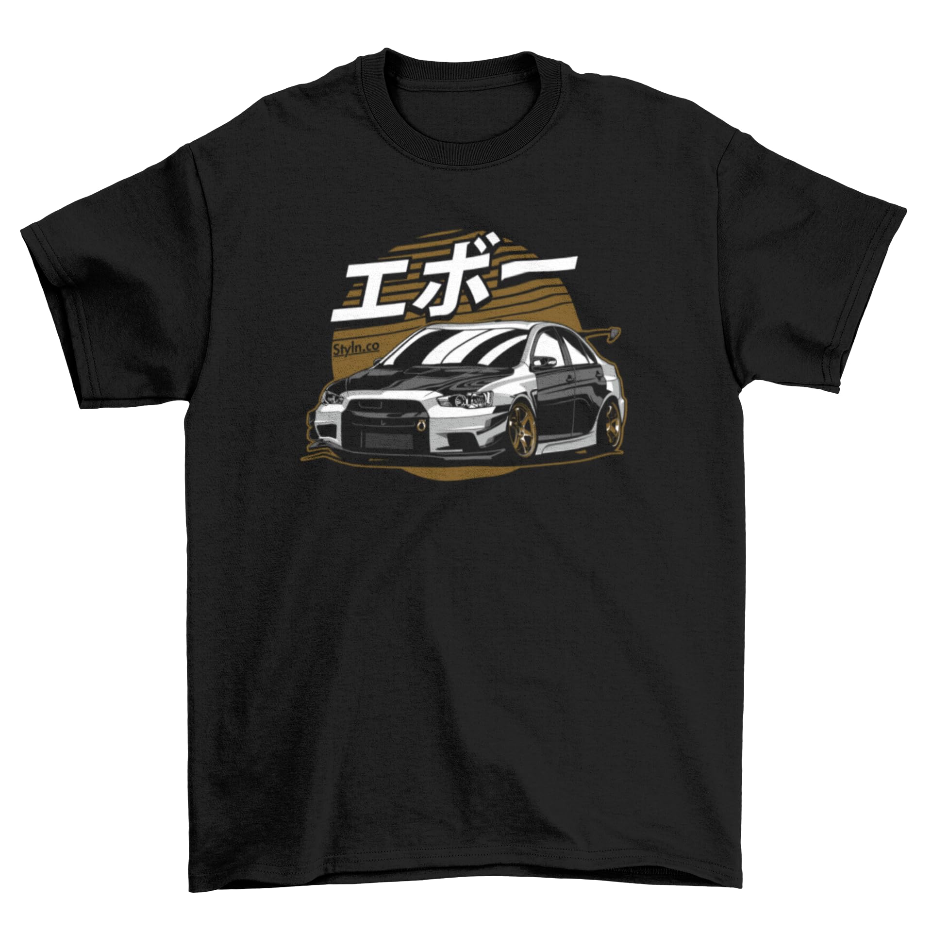 Mitsubishi EVO X White T-Shirt (XXX-Large)