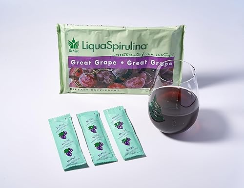 Miniatura 4 de Great Grape LiquaSpirulina Essential Pack 60 porciones