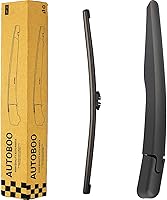 AUTOBOO Rear Wiper Arm & Blade Set for Ford Explorer 2011-2023, Escape 2013-2023, Lincoln MKX 2016-2018, MKC 2015-2019 - OEM Exact Fit Replacement