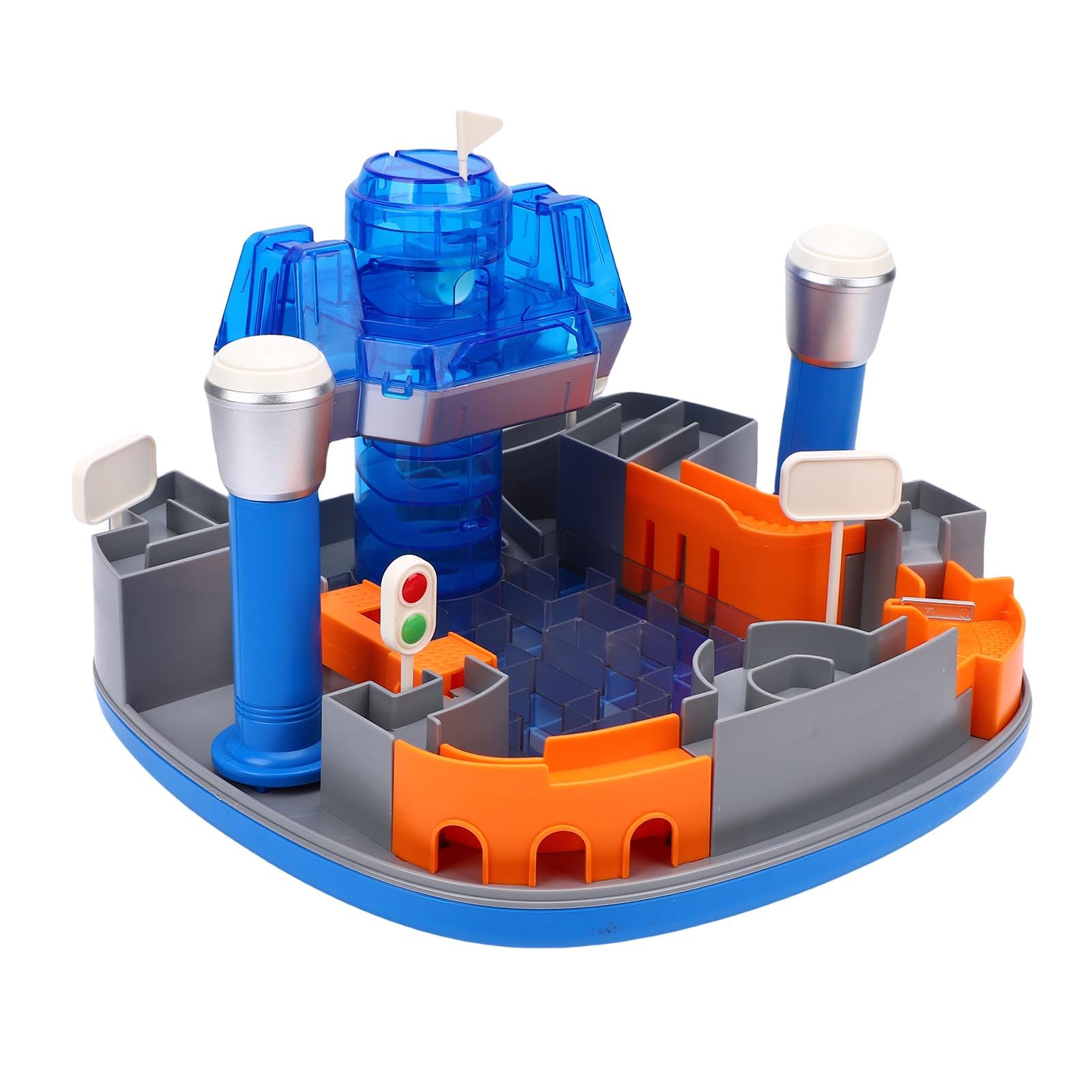 Tbest Circuit de Course pour Enfants, Jouet D'Aventure Thème Puzzle