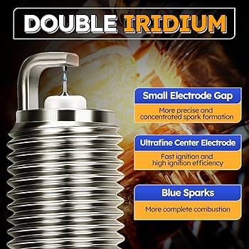 Amazon.com: 93501 Double Iridium Spark Plug for Acura ILX