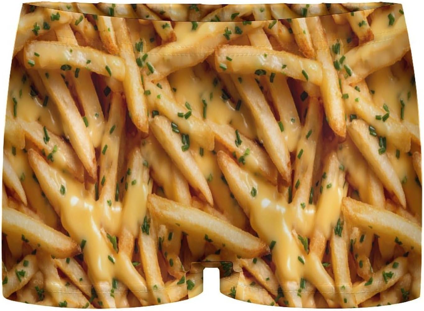 Cheese Fries Fashion Women's Boxer Briefs Breathable Underpants Trunks Stretch Underwear