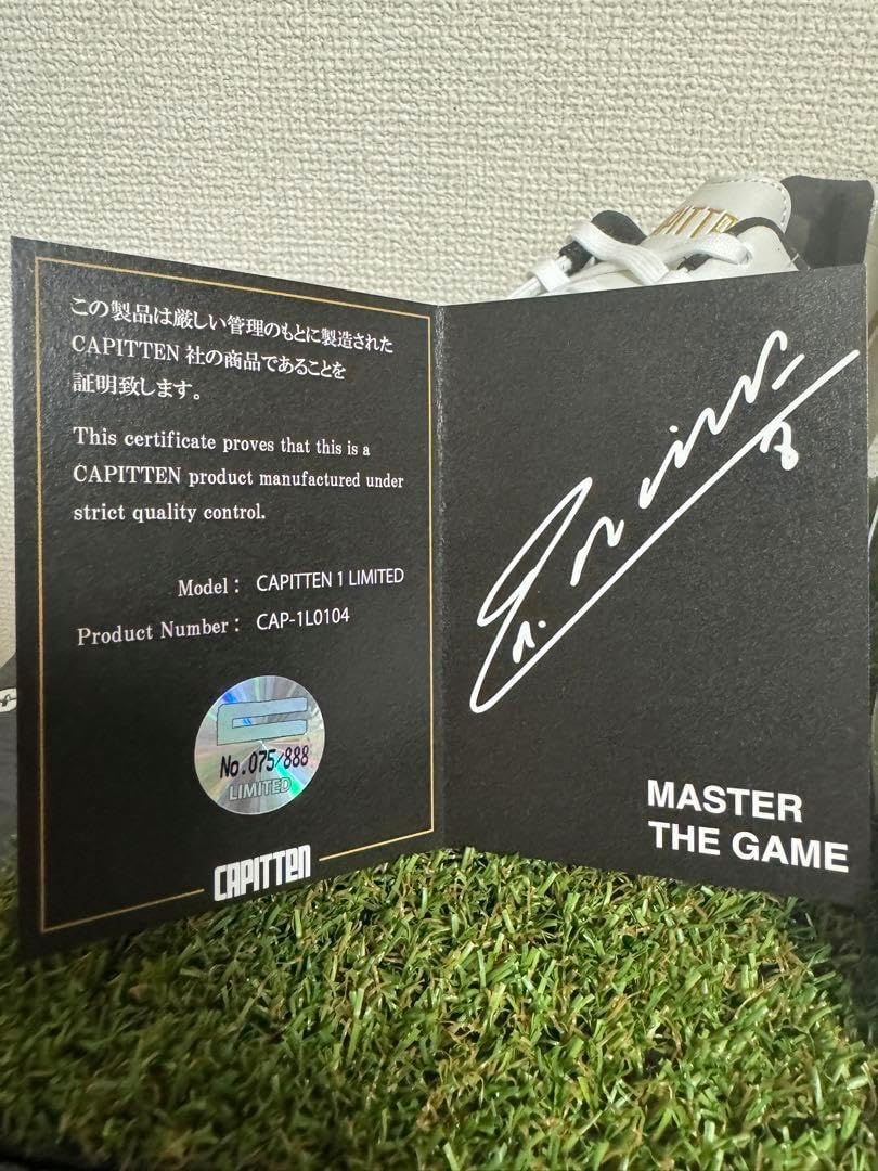 限定品】 Capitten ONE 888 イニエスタ サイン入り バルセロナ