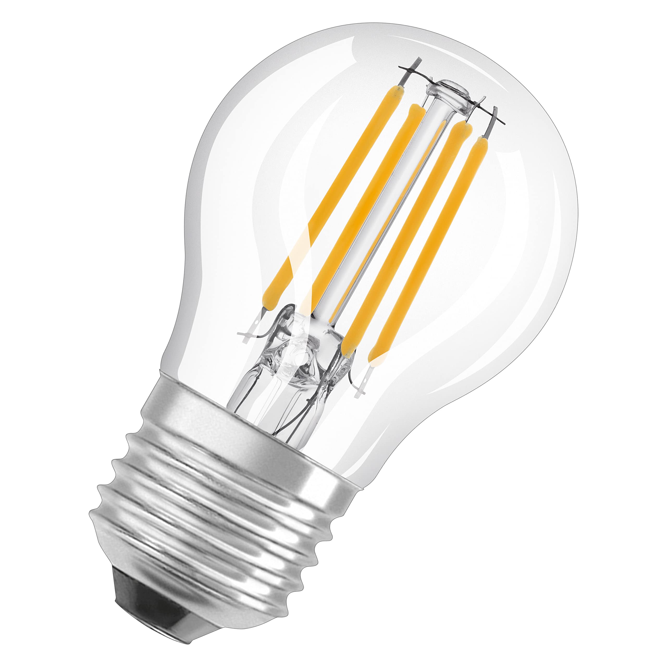 OSRAM LED lamp | Base: E27 | Warm White | 2700 K | 7 W | Replacement for 60W | LED Retrofit Classic P