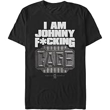Men's Mortal Kombat II I Am Johnny Cage Belt Buckle T-Shirt