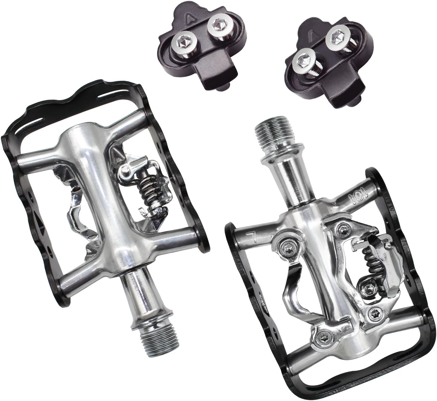 Eltin EP5102 MTB Bike Pedals with Cleats Compatible SPD MIXTO