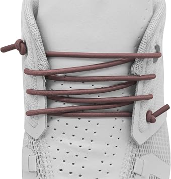 Elastic Shoelaces for On Cloud 5/6 Sneakers, 2.5mm No Tie Stretch Round Replacement Speed Laces