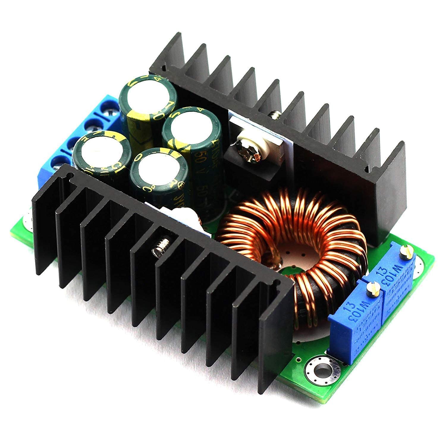 TRUSTECH DC-DC CC CV Buck Converter Step-down Power Module 7-32V To 0.8-28V 9A 300W