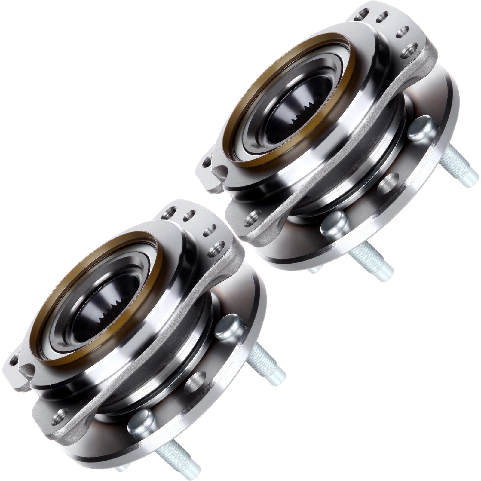 ECCPP 2PC 513044 Front Wheel Hub Bearing for Pontiac Grand Prix 1988-1996