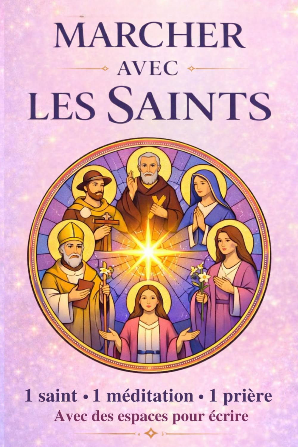 Marcher avec les saints: 50 jours pour découvrir leurs histoires, prier avec eux et trouver réconfort et soutien dans sa vie chrétienne