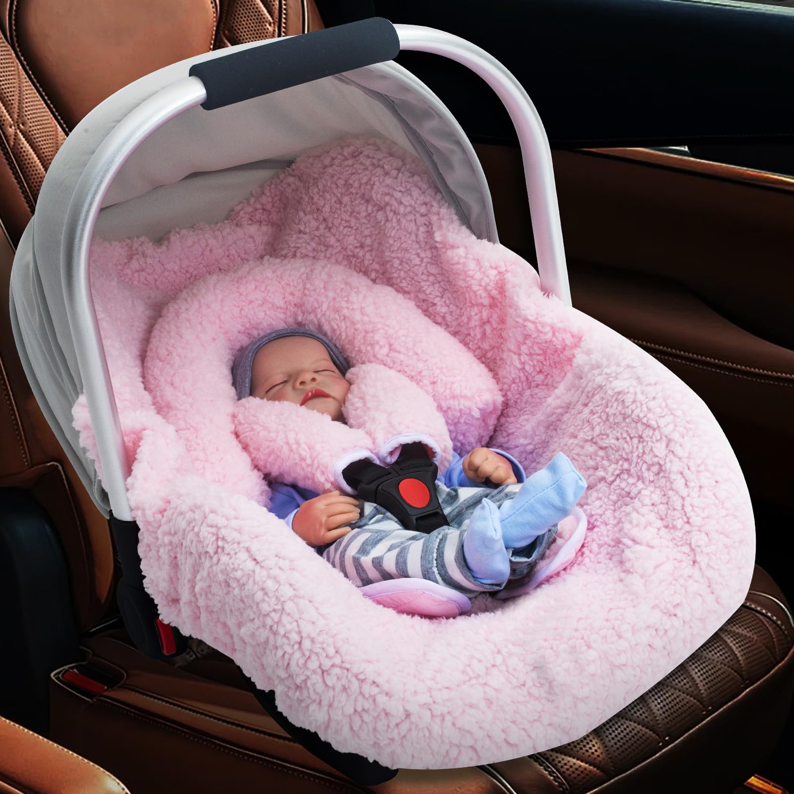 Doona Car Seat Stroller TSAYAWA Winter Baby Infant Car Seat Cover