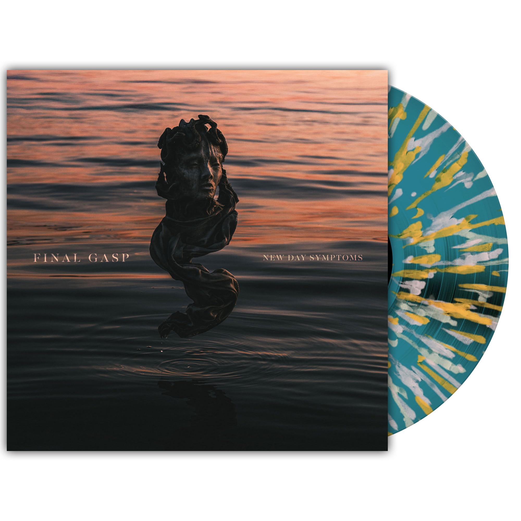 FINAL GASP - New Day Symptoms - Vinyl (sea blue splattered vinyl LP)