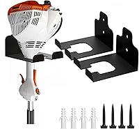 Vista 1 de Garage Organizer Trimmer Rack, Garden Power Tool Hanger Weed Whackers Holder Wall Mounted for Grass Trimmer, Hedge Trimmer, Garage Trimmer, Garden