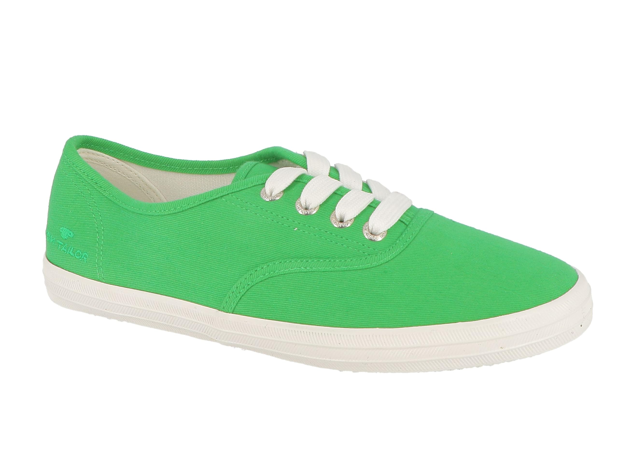 TOM TAILOR Women's 5392410 Sneaker, Green, 8 UK