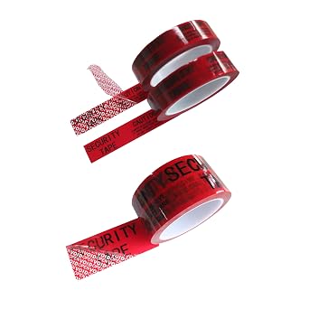 Bundled for 1 Roll x 2" x 55 Yards & 2 Rolls x 1" x 55 Yards Total Transfer Security Tapes
