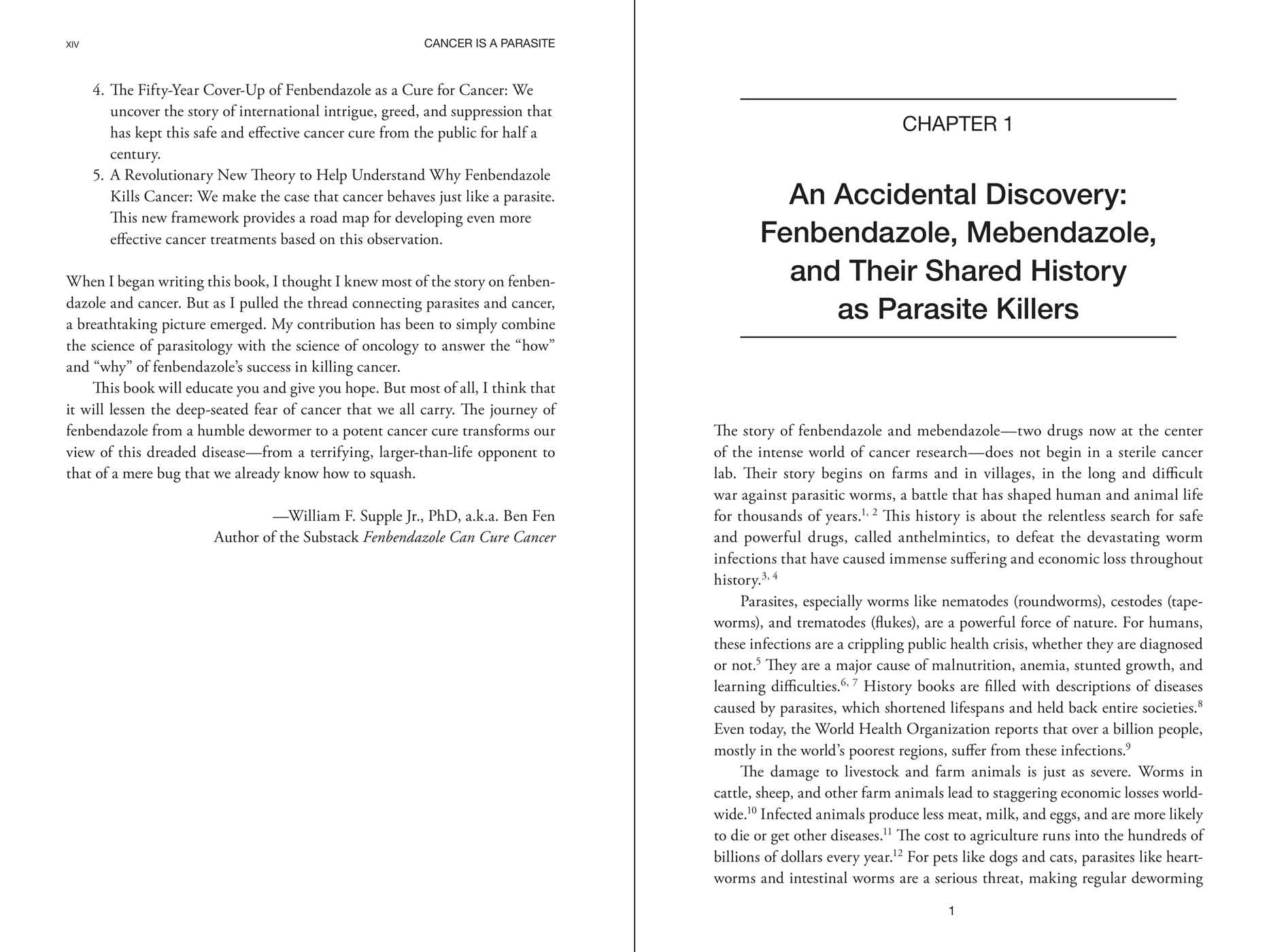 Cancer Is a Parasite: Kill it with the Safe, Over-the-Counter Antiparasitic Fenbendazole