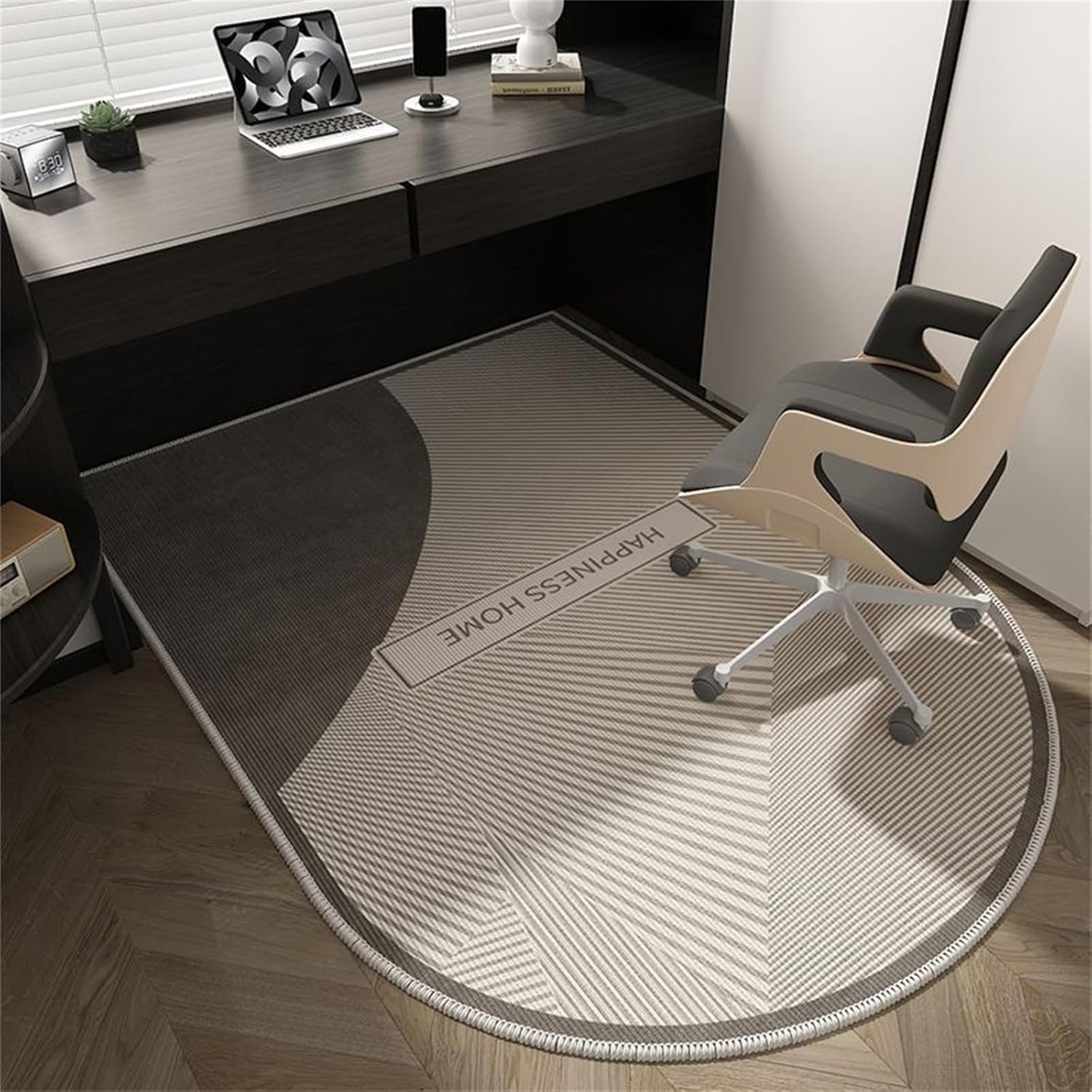 SSDDLZEQ Premium durable range Office Chair Mats, Suitable For Carpets And Hardwood Floors(Stripe,60x90cm)