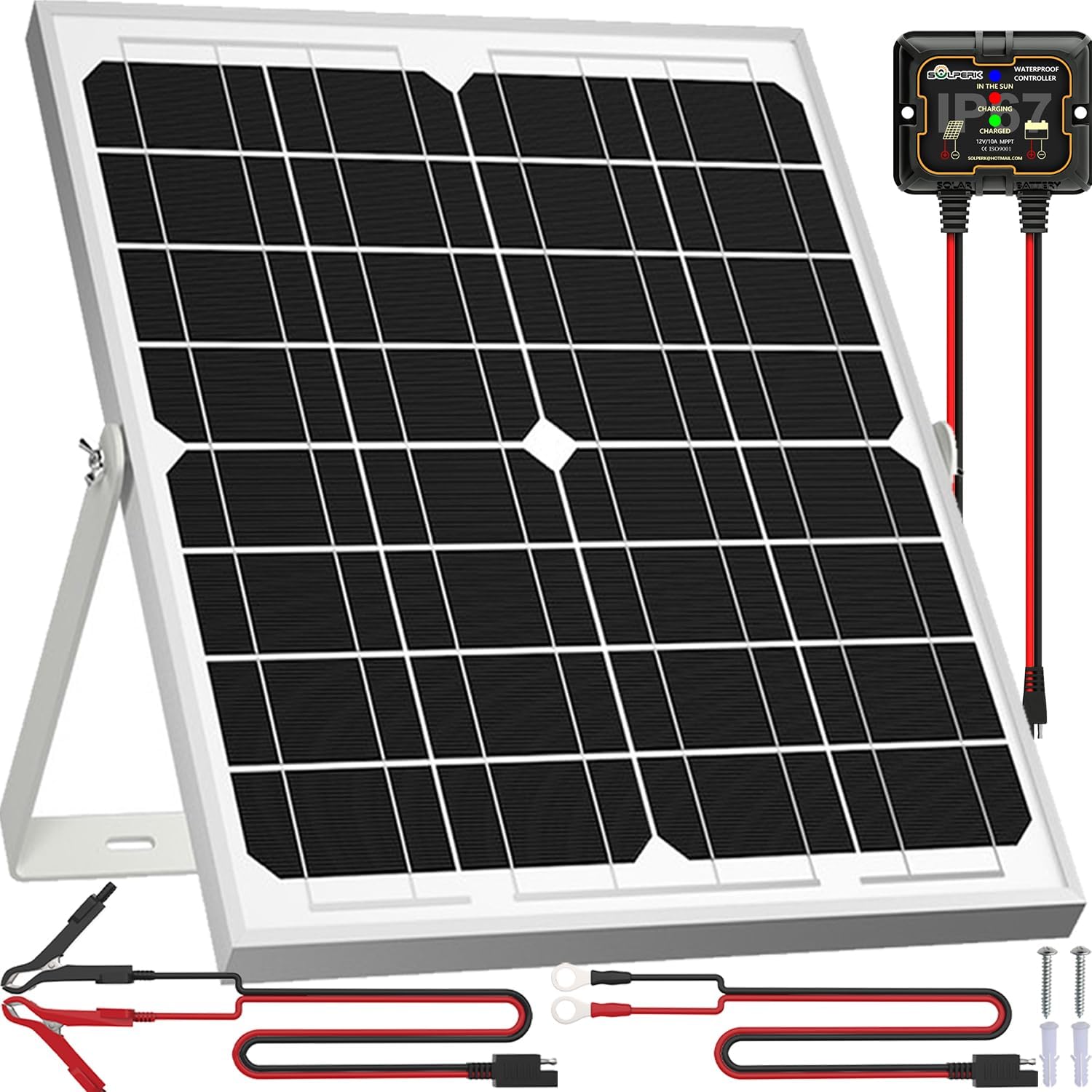 SOLPERK Solar Panel Kit 20W 12V