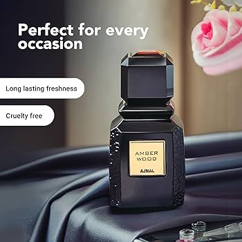 Amazon.com: Ajmal Amber Wood Noir Eau de Parfum unisex – Romántico